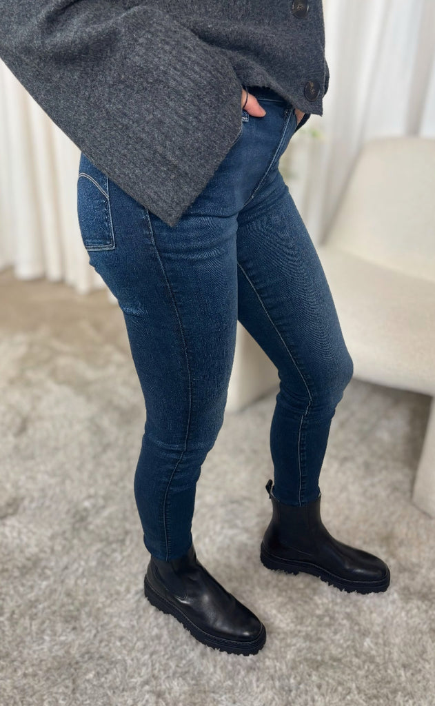 G-STAR Bukser - Skinny Wmm - Dk Aged