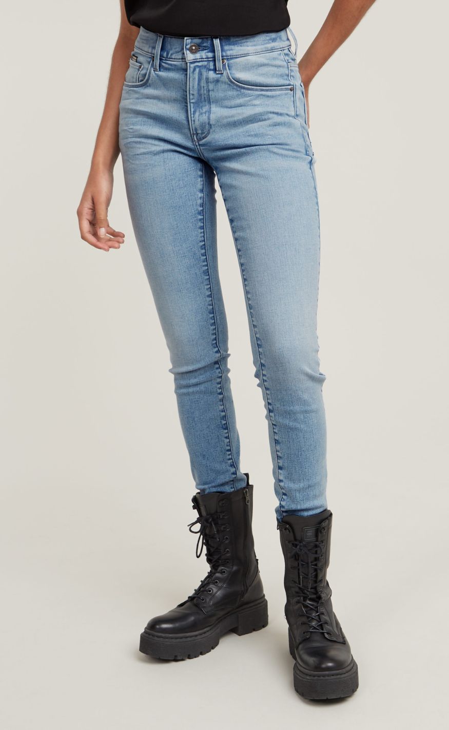 G-STAR Bukser - Skinny Wmn - It aged