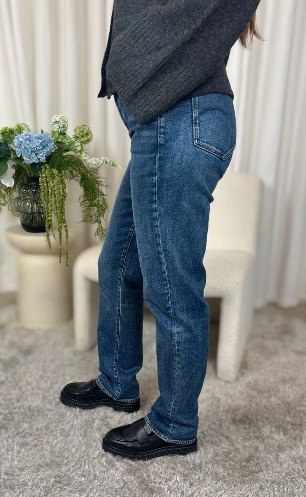 G-STAR Bukser - Strace Straight - Antique Faded Orinoco Blue