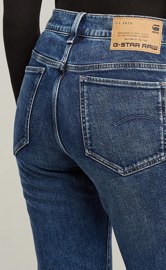 G-STAR Bukser - Strace Straight - Antique Faded Orinoco Blue