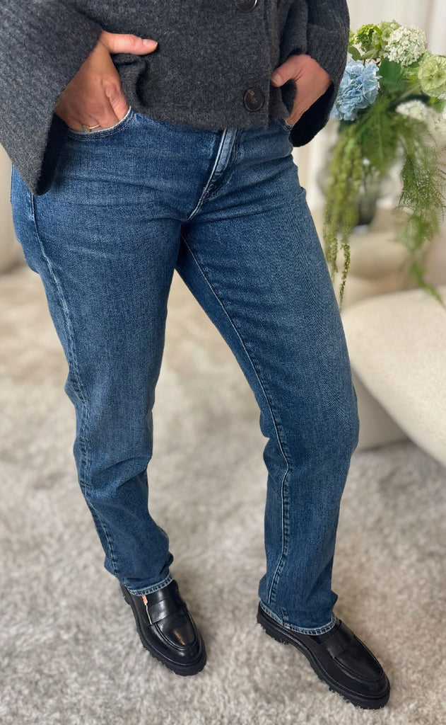 G-STAR Bukser - Strace Straight - Antique Faded Orinoco Blue