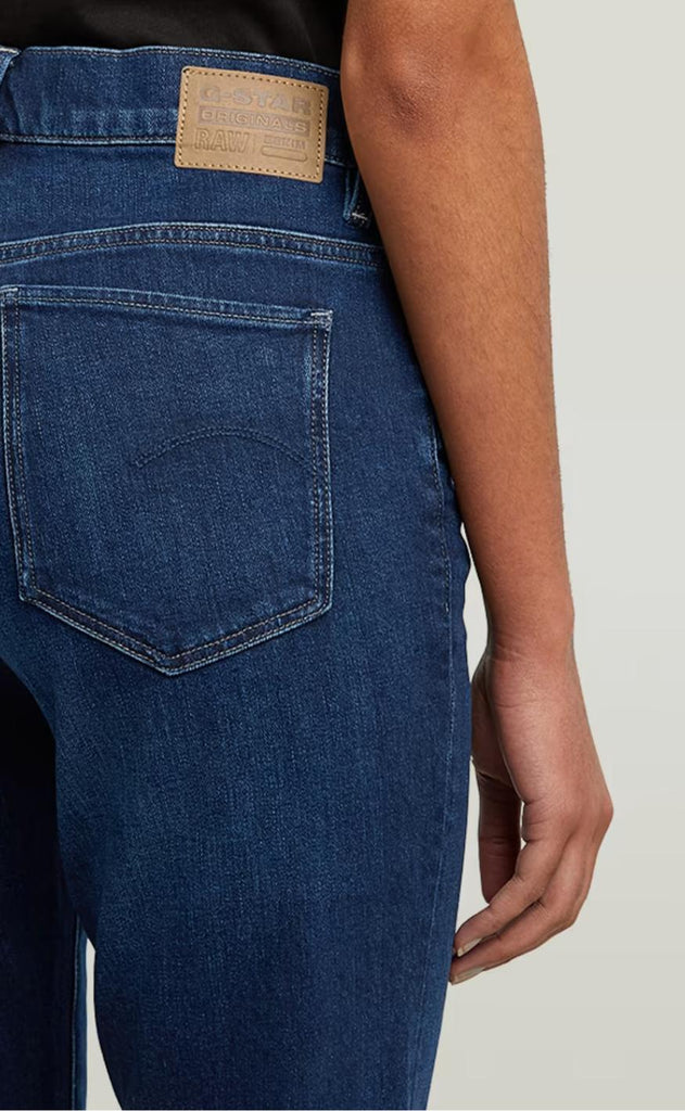 G-STAR Bukser - Strace Straight - Worn In Aster Blue