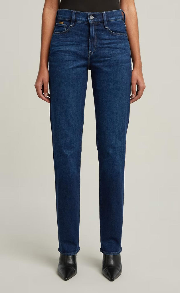 G-STAR Bukser - Strace Straight - Worn In Aster Blue