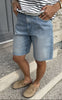 G-STAR Shorts - Viktoria Bermuda wmn - Sun Fade Blue Cape