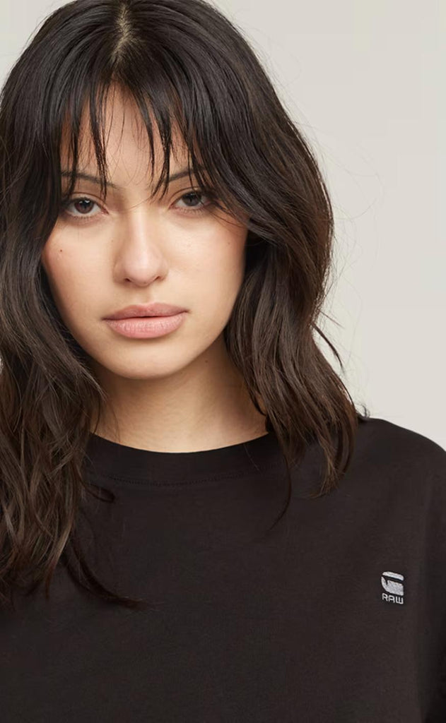 G-STAR T-Shirt - Lash Fem Loose - Dk Black