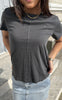 G-STAR T-Shirt - Overdyed r t wmn - DK Black GD