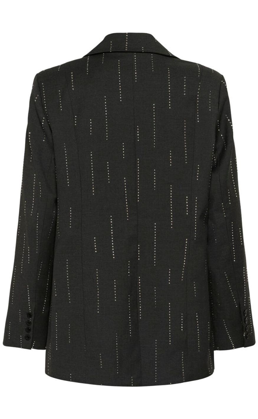 Gestuz Blazer - Adira - Dark Grey Melange
