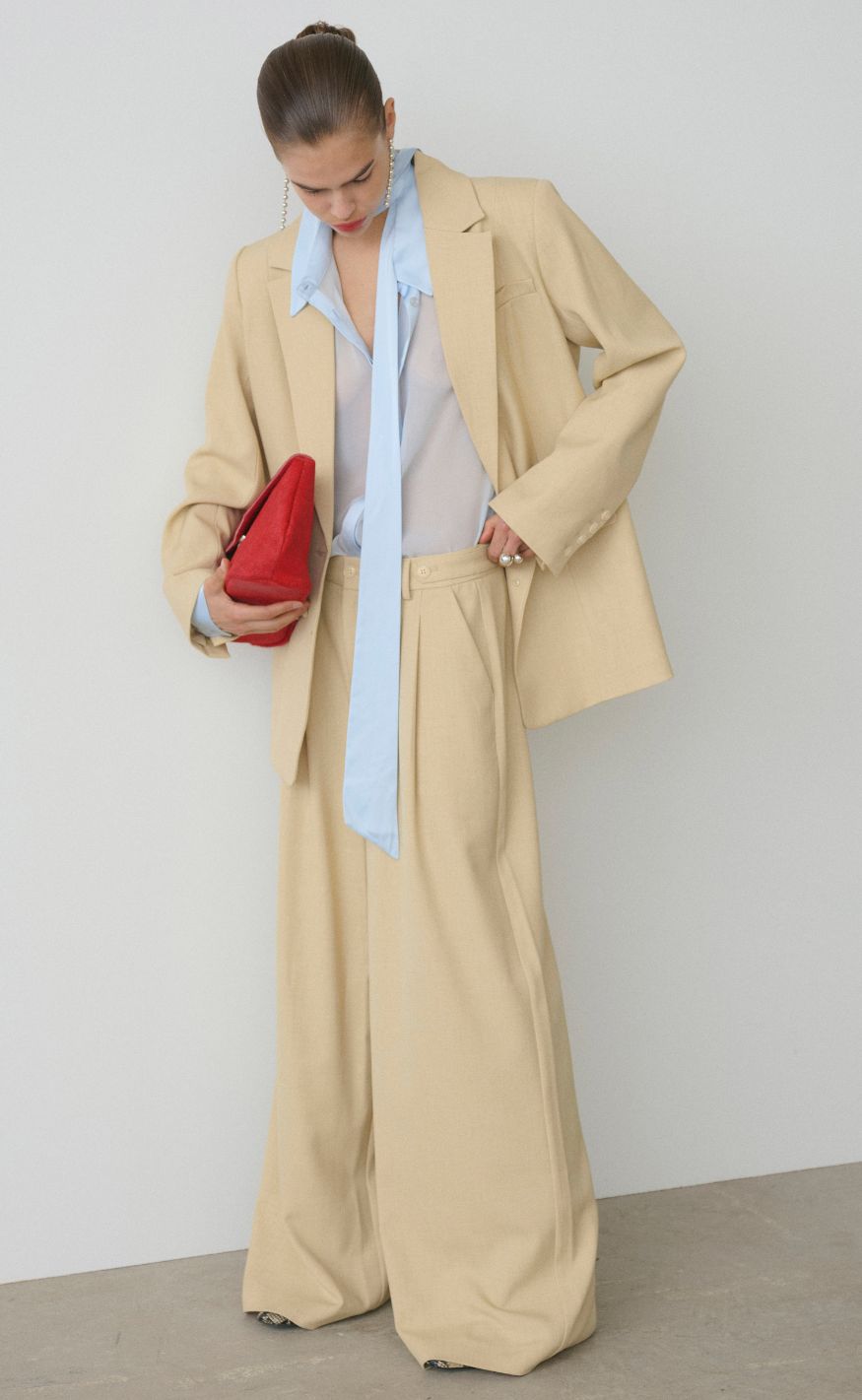 Gestuz Blazer - Stacy - Pale Hay Melange