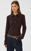 Gestuz Bluse - Drew LS Polo - Mole