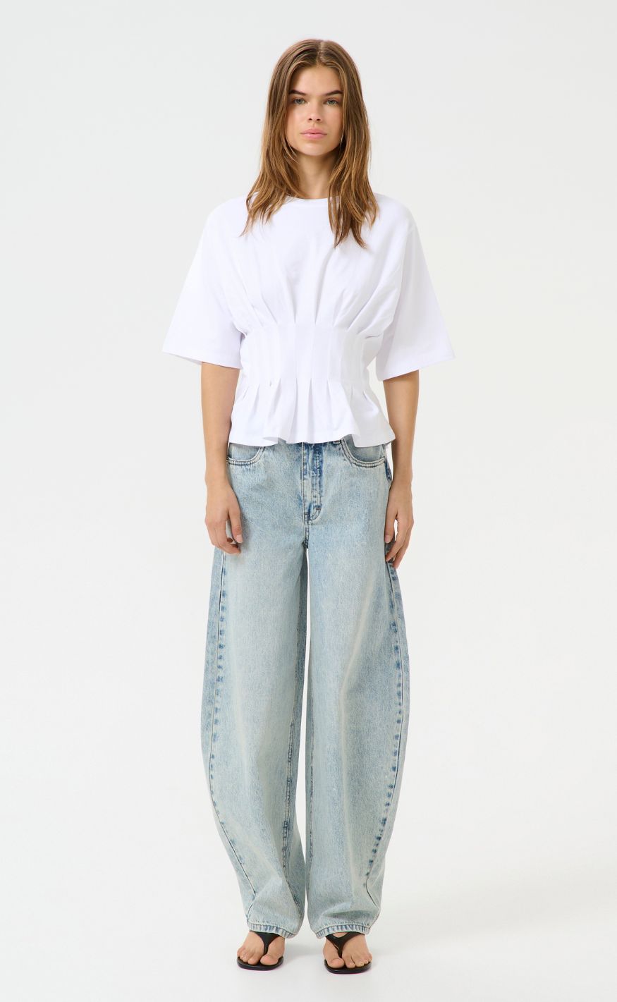 Gestuz Bluse - Inez - Bright White