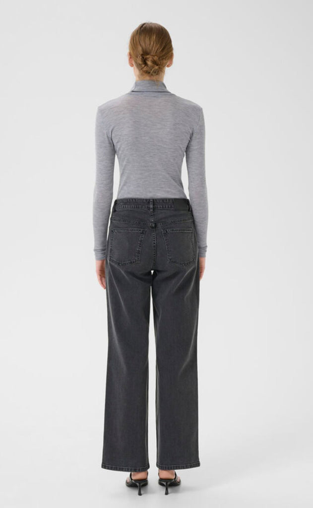 Gestuz Bluse - Ninia - Grey Melange