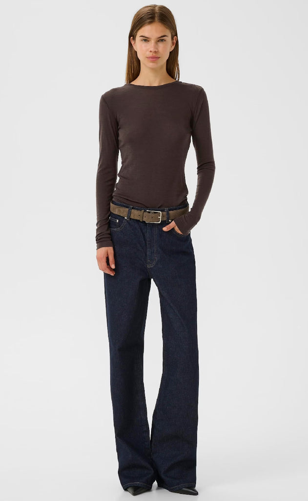 Gestuz Bluse - Ninia LS - Mole