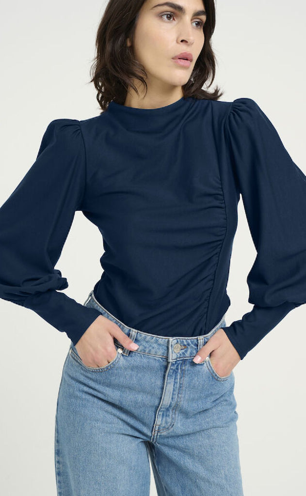 Gestuz Bluse - Rifa - Dress Blues