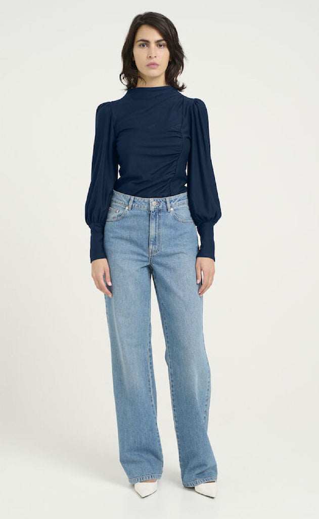 Gestuz Bluse - Rifa - Dress Blues