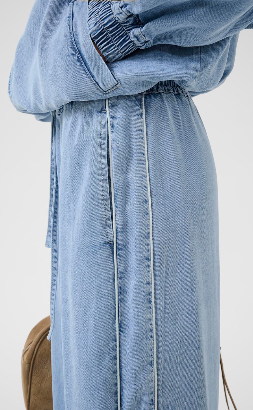 Gestuz Bukser - Sea - Mid Denim Blue