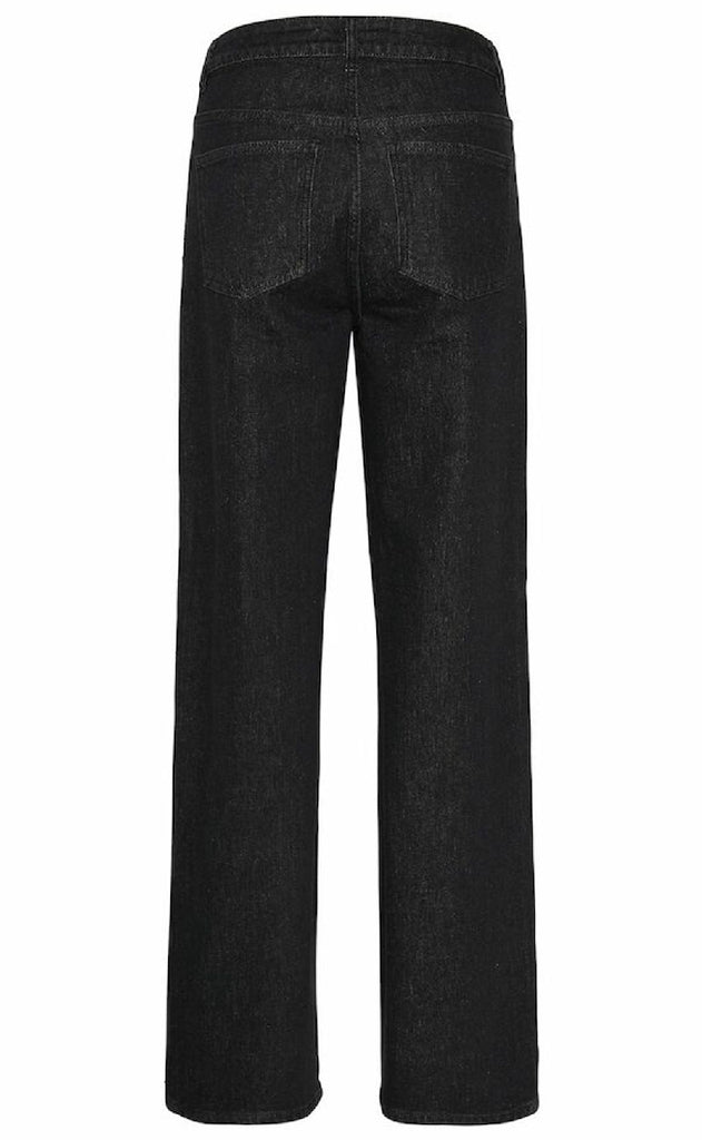 Gestuz Bukser - Zora - Dark black wash