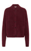 Gestuz Cardigan - Alpha - Blood Red Melange