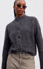 Gestuz Cardigan - Alpha - Charcoal Melange