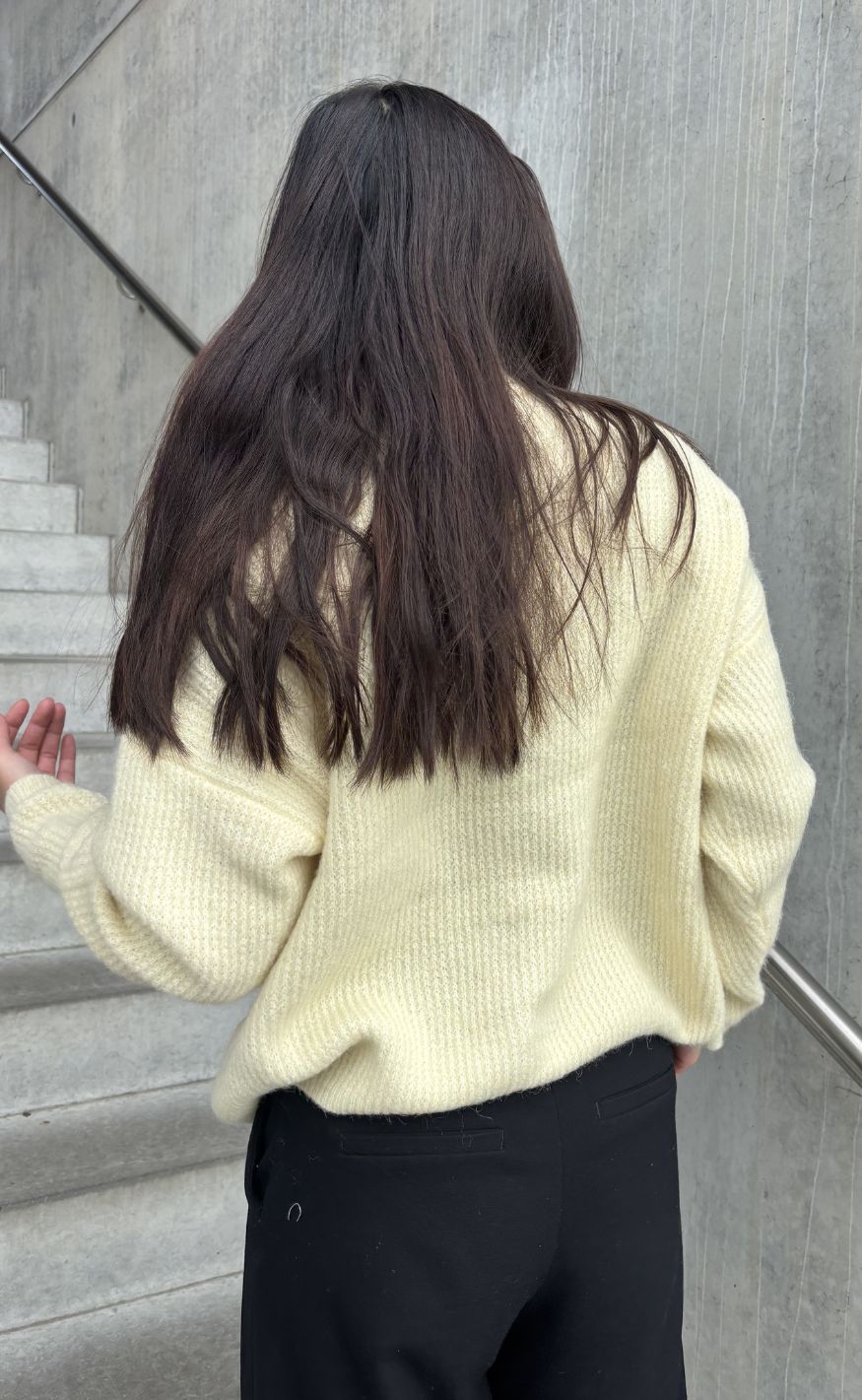 Gestuz Cardigan - Alpha - Frozen Dew Melange