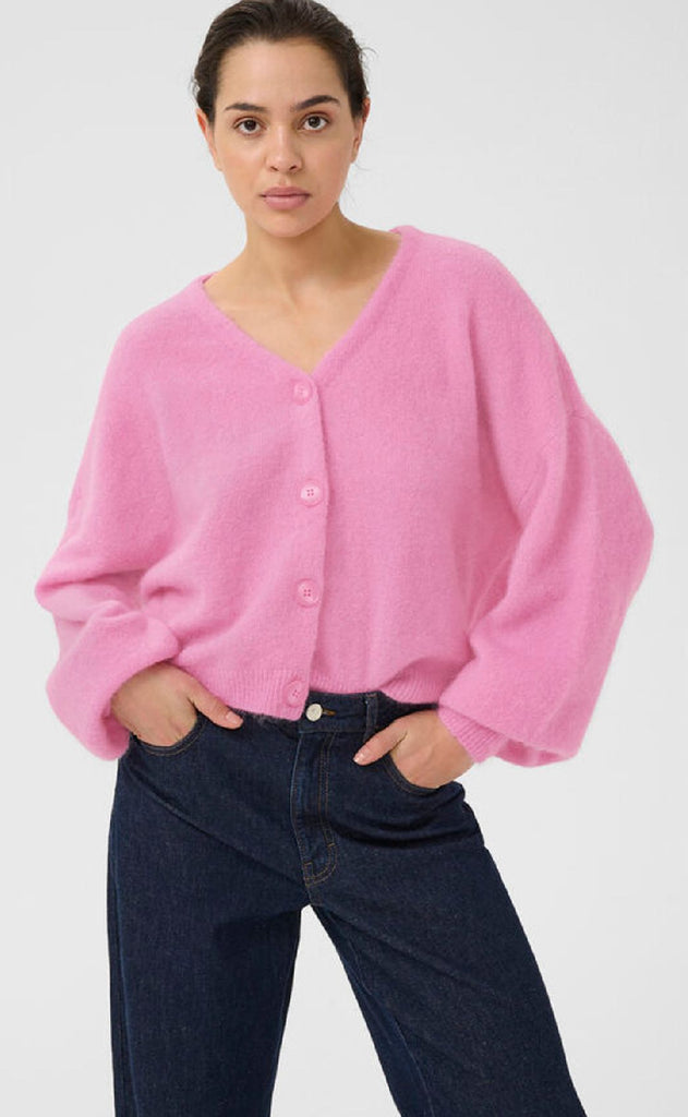 Gestuz Cardigan - Debbie - Begonia Melange