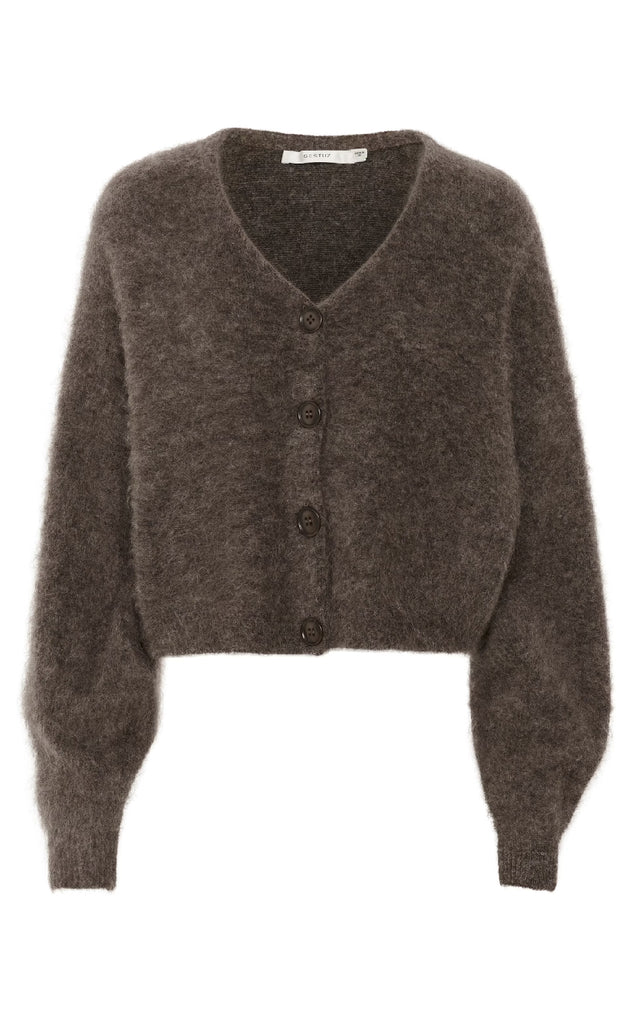 Gestuz Cardigan - Debbie - Chestnut Melange