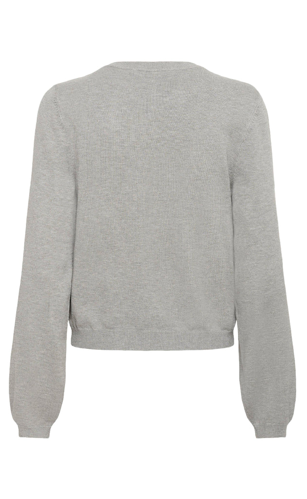 Gestuz Cardigan - Talla - Medium Grey Melange