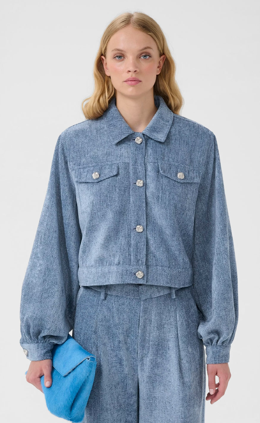 Gestuz Jakke - Vally - Denim Blue