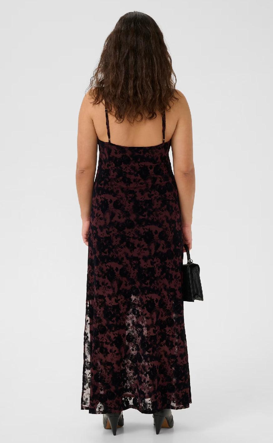 Gestuz Kjole - Flora - Aronia / Black