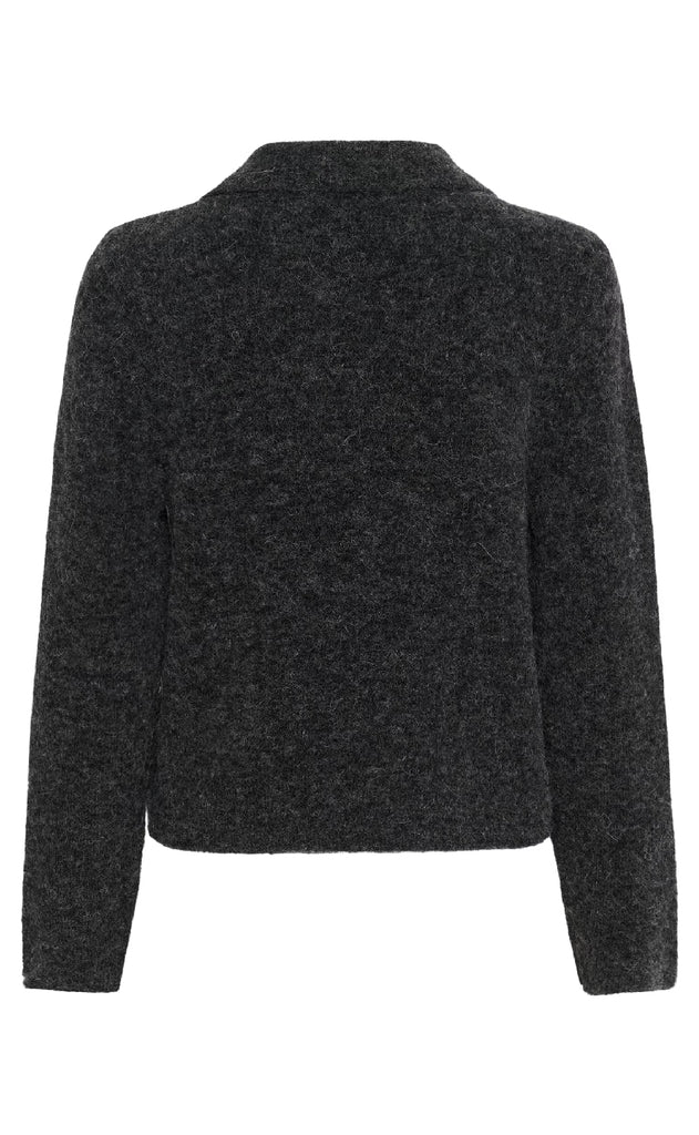 Gestuz Pullover - Alpha - Charcoal Melange