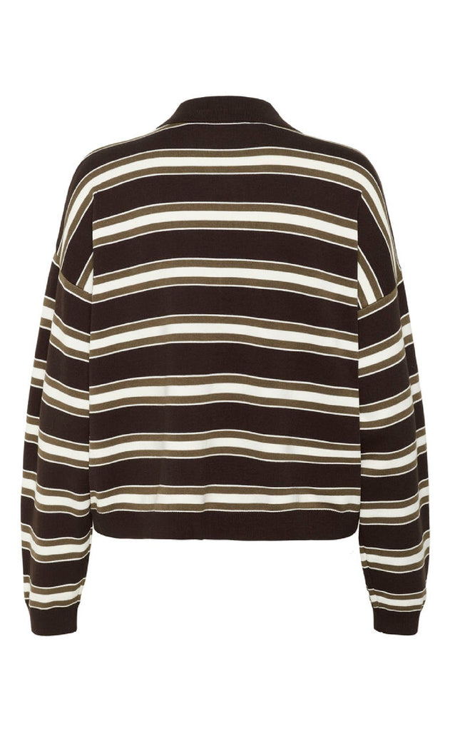 Gestuz Pullover - Paige - Mole / Dark Beach / Egret