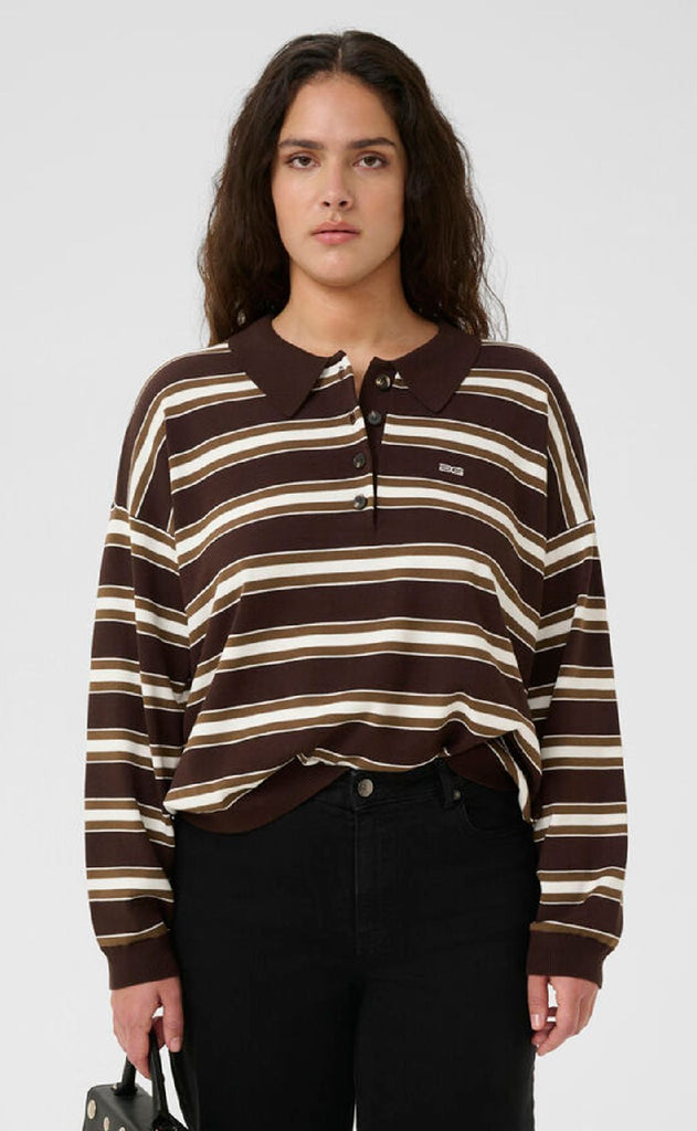 Gestuz Pullover - Paige - Mole / Dark Beach / Egret