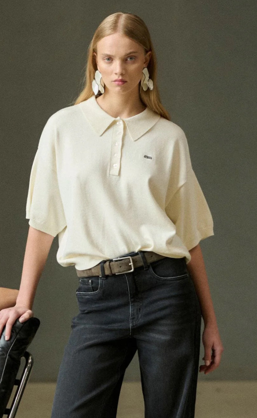 Gestuz Pullover - Talla - Egret