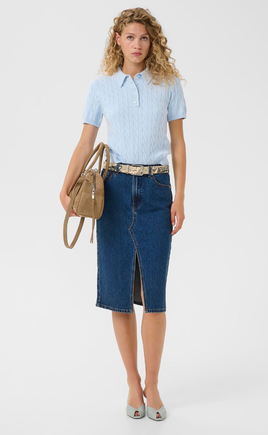Gestuz Pullover - Thilla - Blue Finch
