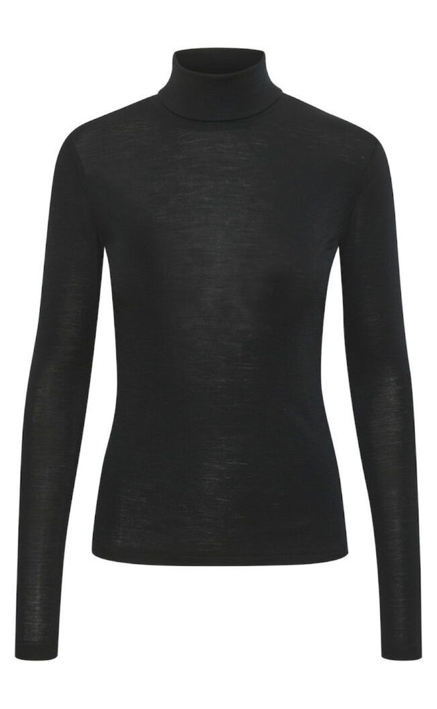 Gestuz Strik - Ninia Rollneck - Black