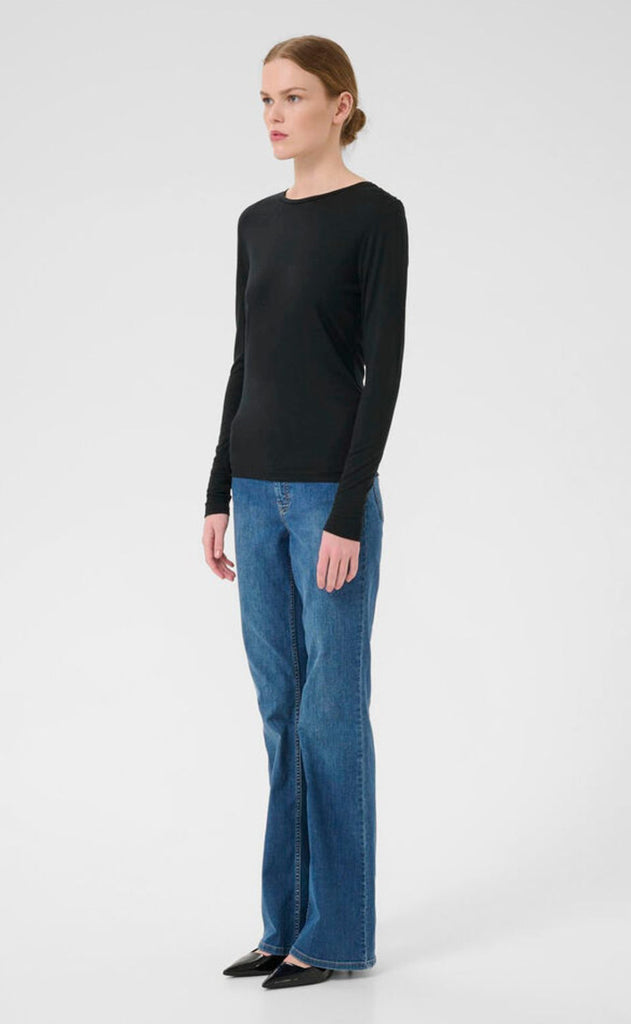 Gestuz Strik - Ninia Roundneck - Black