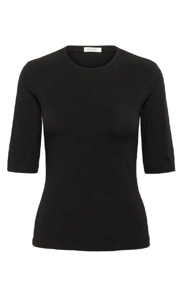 Gestuz T-Shirt - Mida - Black