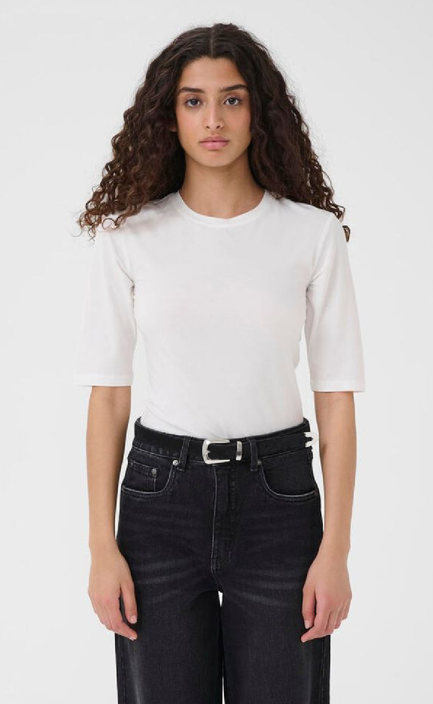 Gestuz T-Shirt - Mida - Egret
