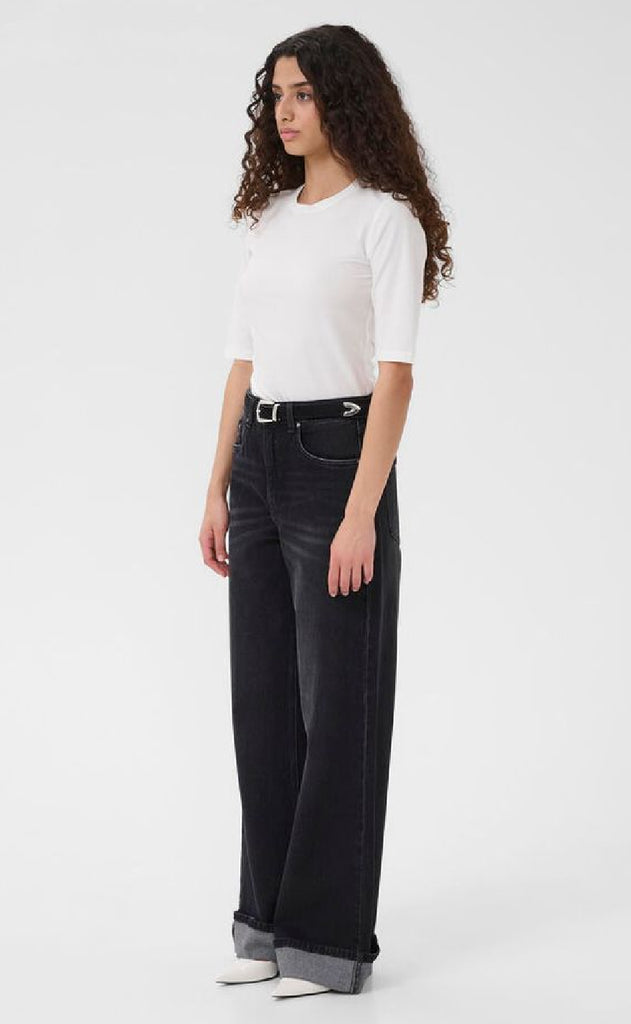 Gestuz T-Shirt - Mida - Egret