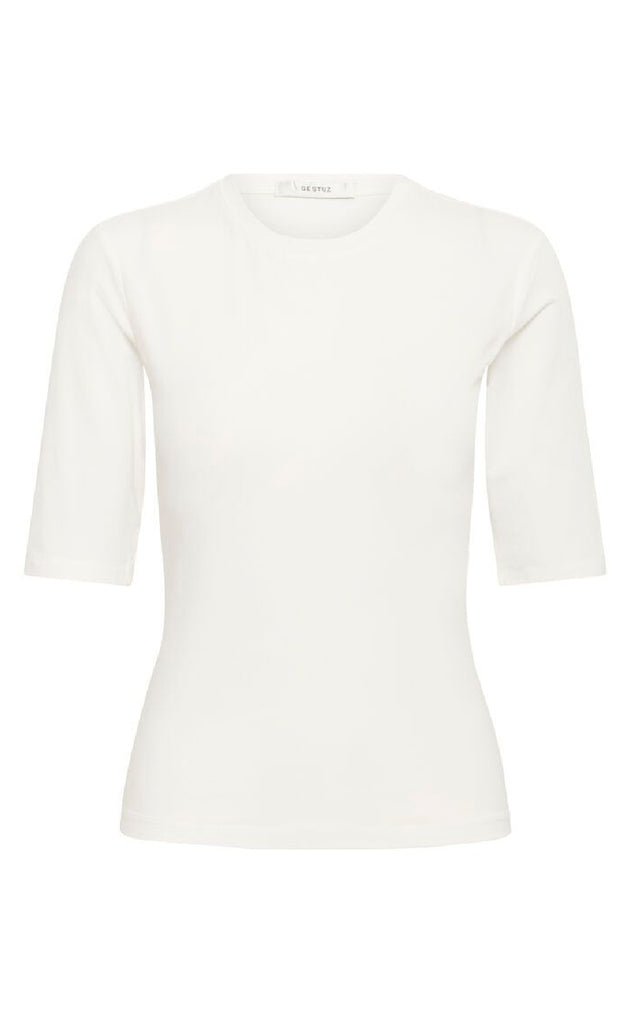 Gestuz T-Shirt - Mida - Egret