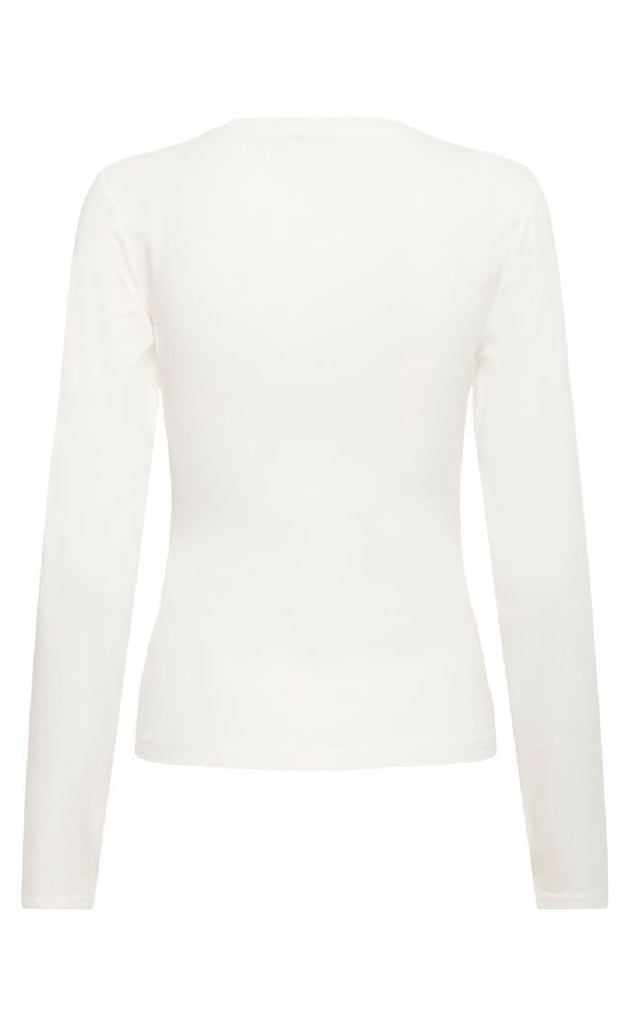 Gestuz T-Shirt - Mida LS - Egret