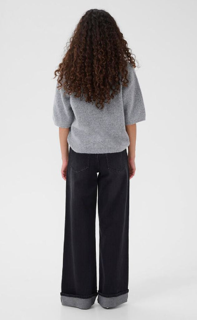 Gestuz T-shirt - Alpha - Pearl Blue Melange