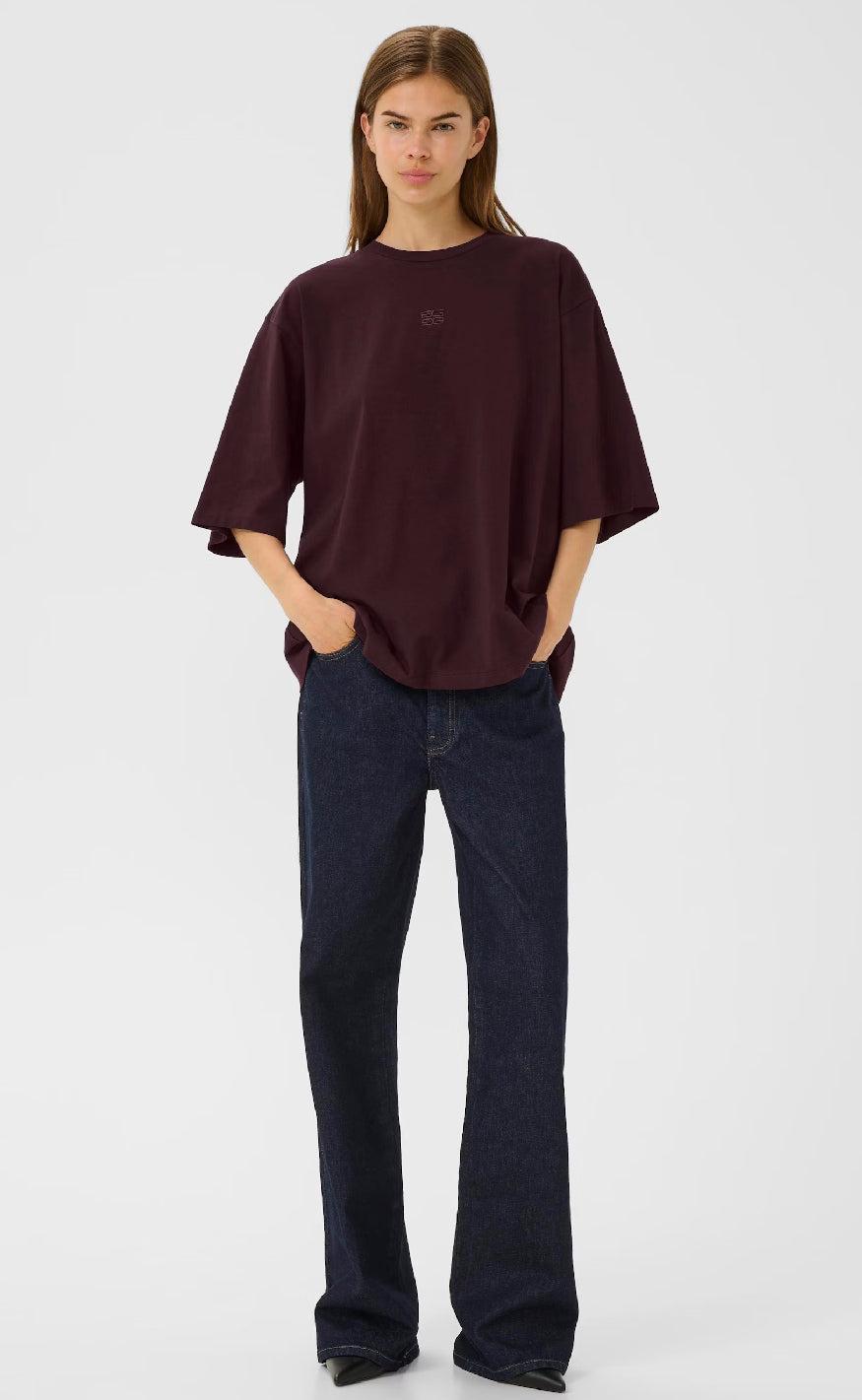 Gestuz T-shirt - Dami - Aronia