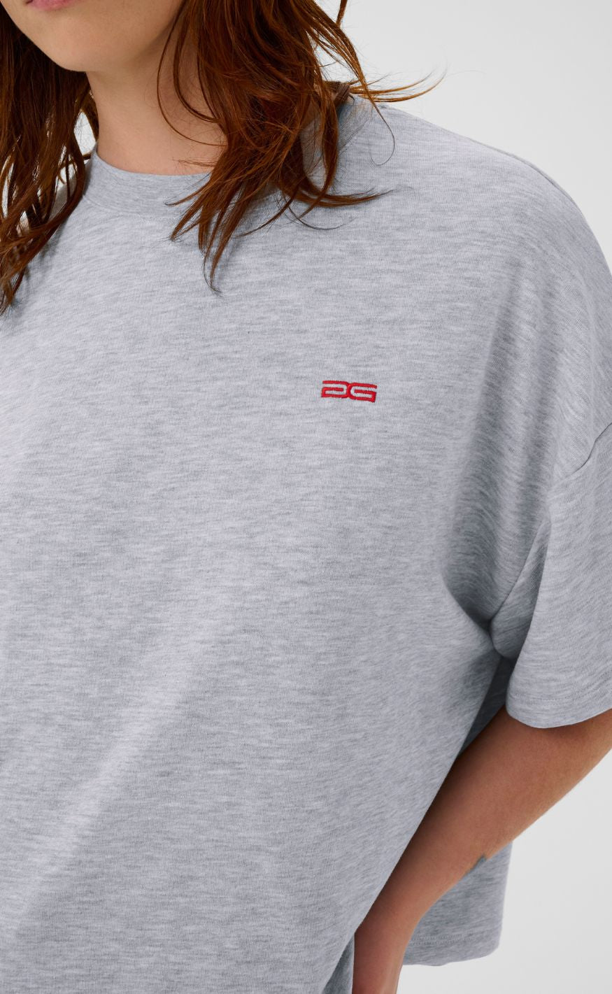 Gestuz T-shirt - Gilsa - Ultra Light Grey Melange