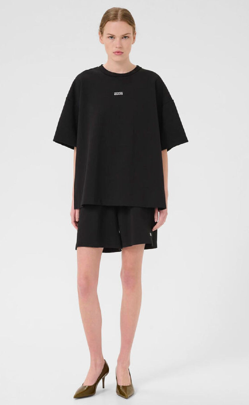 Gestuz T-shirt - Imina OZ - Black
