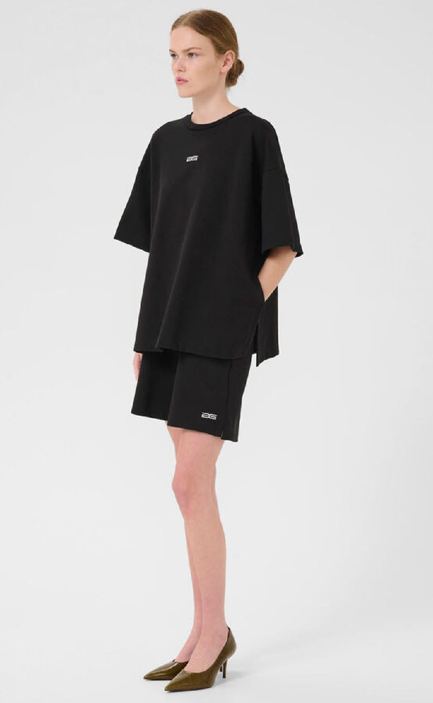 Gestuz T-shirt - Imina OZ - Black