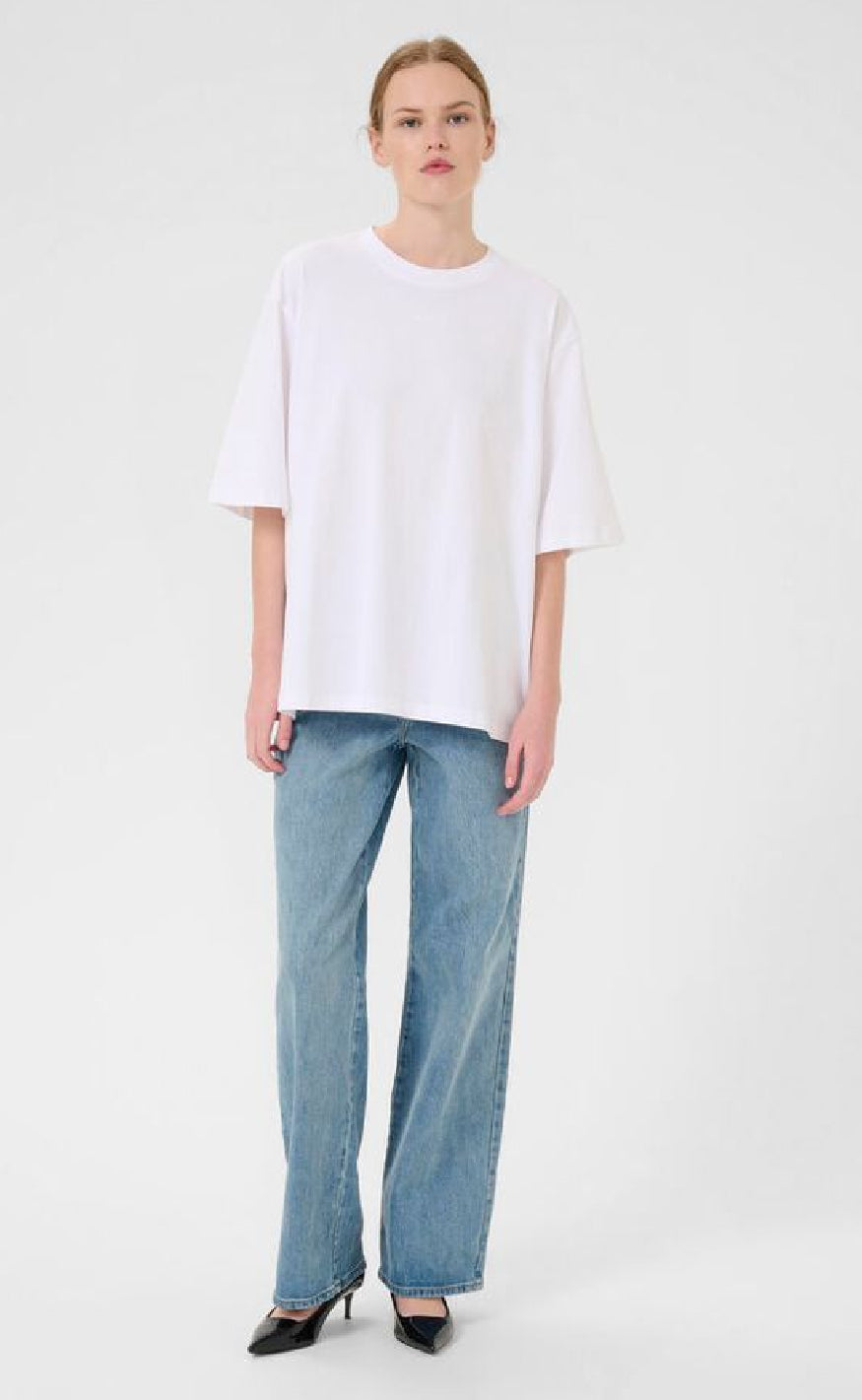 Gestuz T-shirt - Simma - Bright White