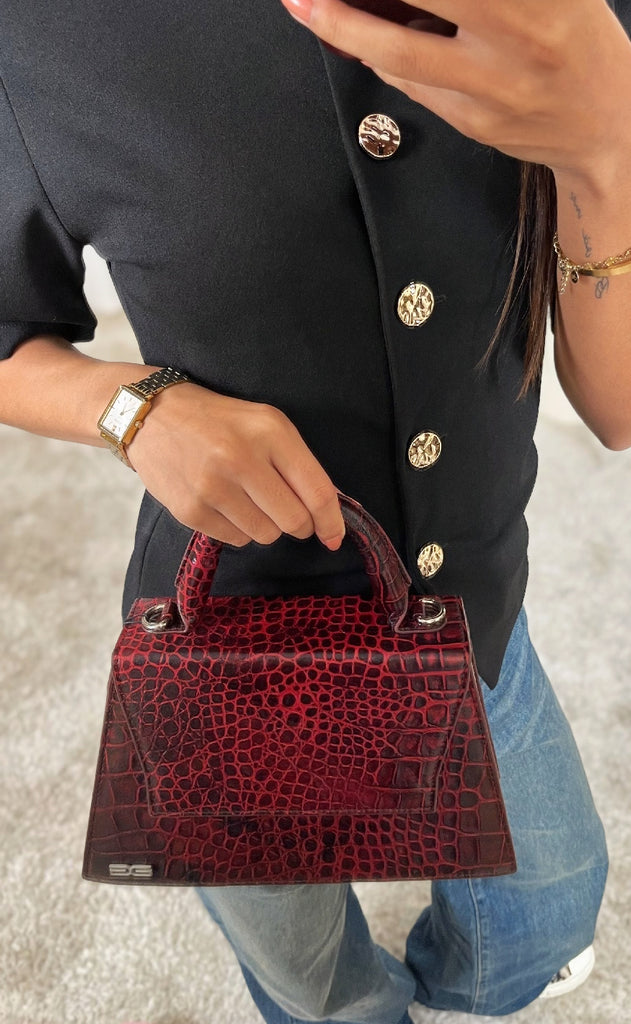 Gestuz Taske - Harvey - Croco Aronia