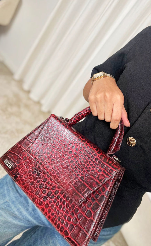 Gestuz Taske - Harvey - Croco Aronia