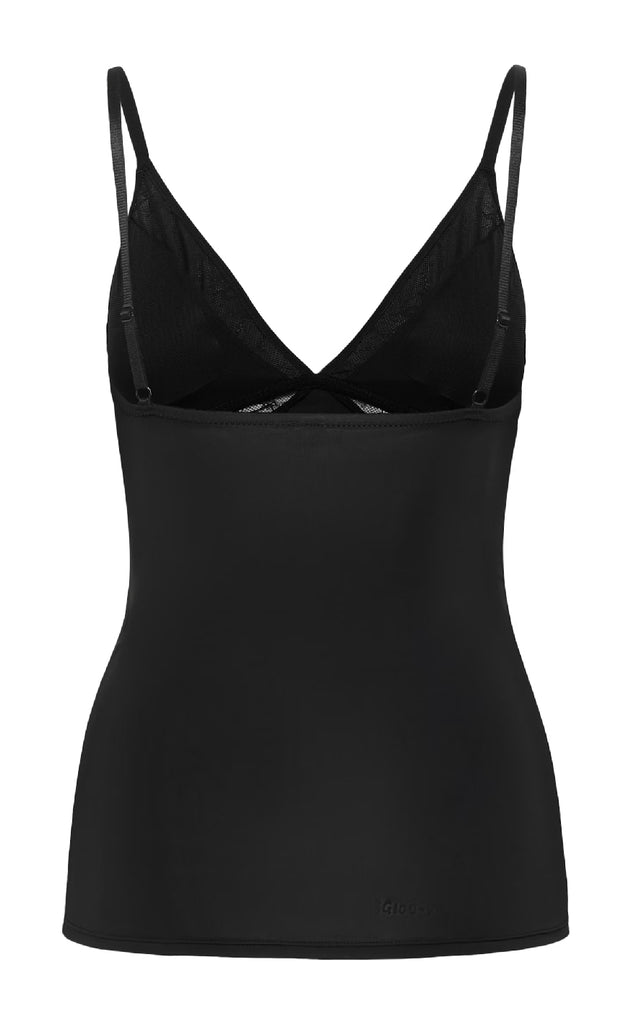 Gestuz Top - Cami Blonde - Black