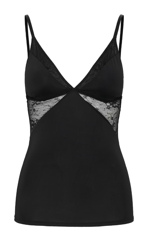 Gestuz Top - Cami Blonde - Black